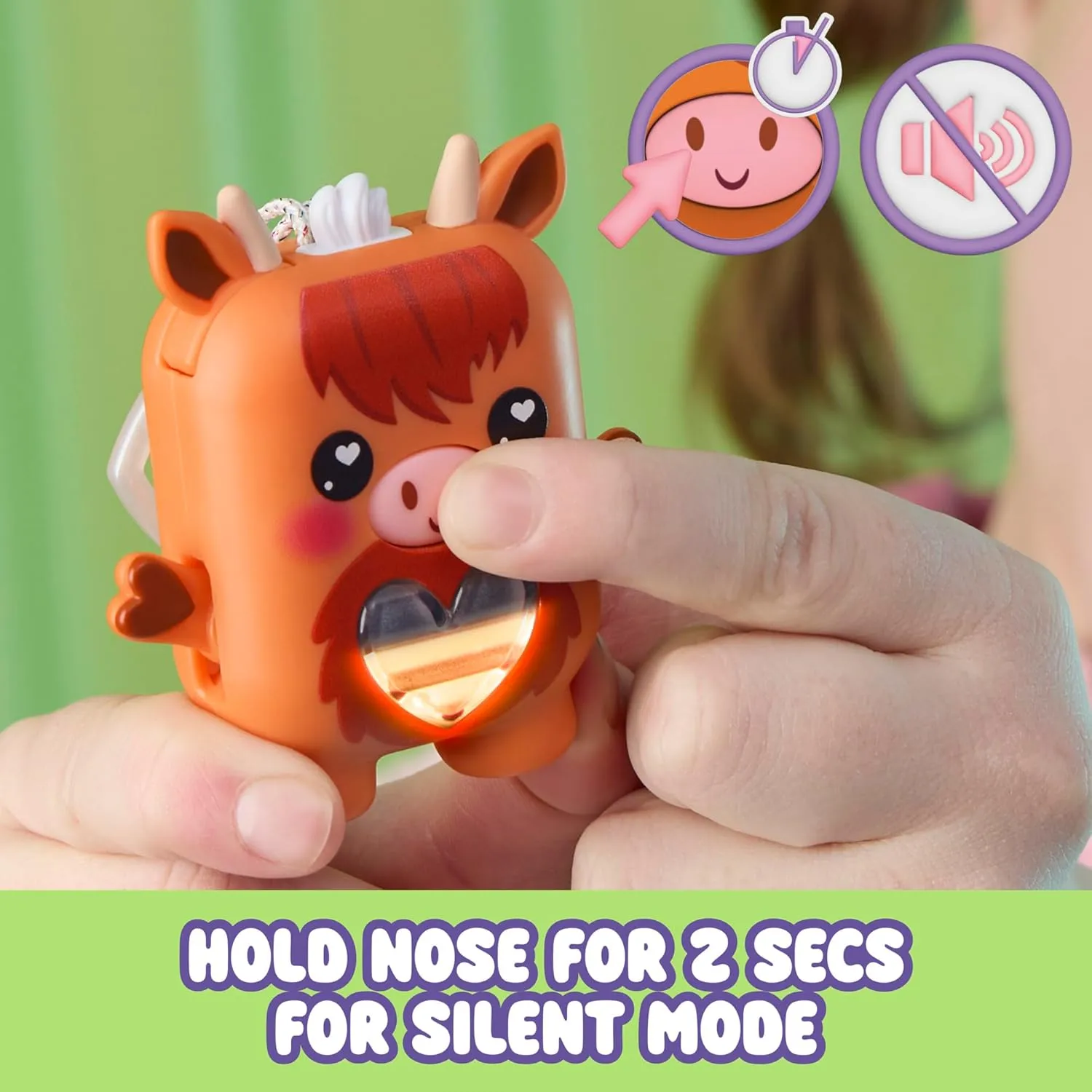 Pet Cow Toy, 70  Responses, Interactive follower Afghanistan inactive Fidget Toys for Girls & Boys Ages 5  ? Cowbert The Highland Cow, Electronic 