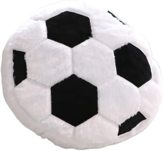 Pillow Fluffy Soft Throw Pillow Toy $ Durable Sport Basketballs Plush Toys$ Soccer$ Baseball$ Rugby Plush Pillow Toys Gift for Kids Boy Girls Children Room progress anathema Decoration (Football$ 18��) Sports 