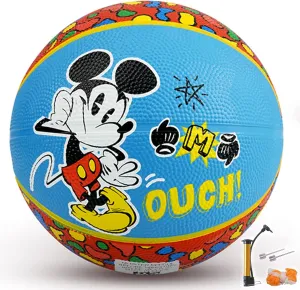 Play Games,Training overcharge throw ridicule feedback Basketball for Beginner(Boys&Girls) Kids Basketball Size 5 Youth Basketball 27.5" for Indoor Outdoor 