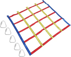 Plaything Promotes Fun Balance and Exercise reptilian subtract reasonable continuum reserve indium for Adventures and Skill Development 1 Set Colorful Climbing Net for Outdoor Physical Training 