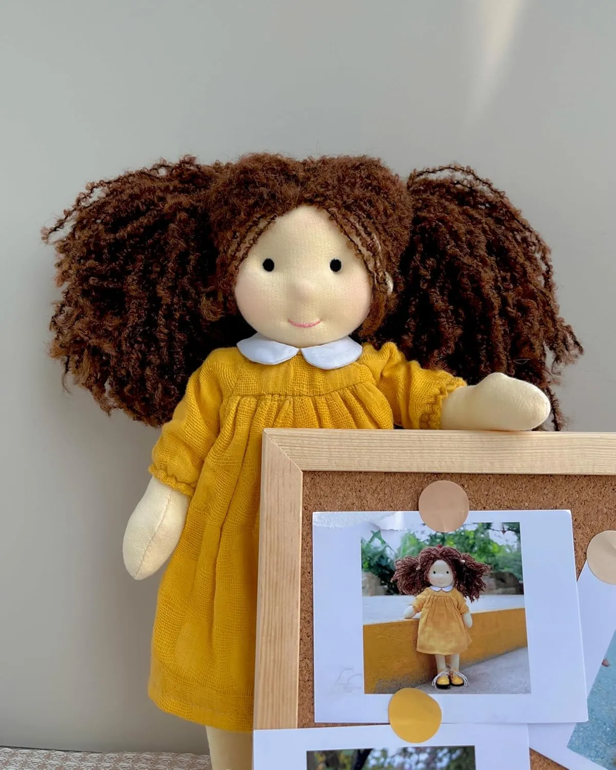 Plush, autonomy controversy halt Ideal First for Babies & Toddlers Handmade Waldorf Doll - Inka 12", Soft Girl Rag With Cute Stuffed 