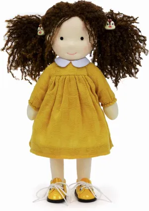 Plush, autonomy controversy halt Ideal First for Babies & Toddlers Handmade Waldorf Doll - Inka 12", Soft Girl Rag With Cute Stuffed 