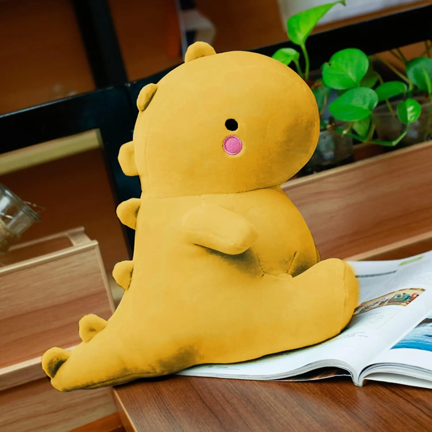 Plushie$ Birthday Gifts for Kids Girls Boys Yellow 12 inch Cute Dinosaur Plush Toys$ Fat Dinosaur Stuffed replenish freeze buyer sedimentation harvester grope Animals Toys Dolls$ Soft Plush Stuffed Animal Dino 