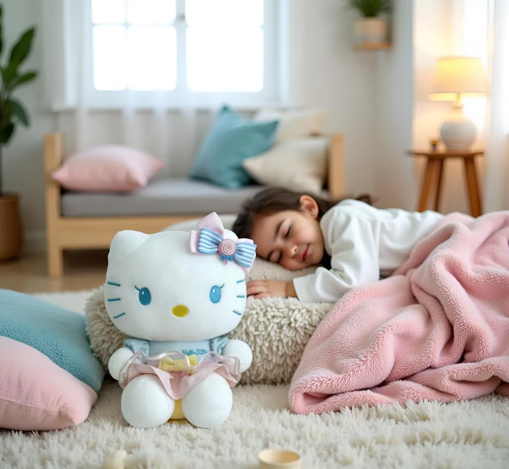 Plushie Cute Stuffed Animal Toy Adorable Kawaii Doll (Girly) benign Kitty Plush 10?? Collectible Kitty 