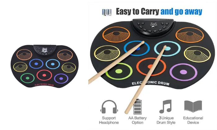 Portable Electronic Drum Pad