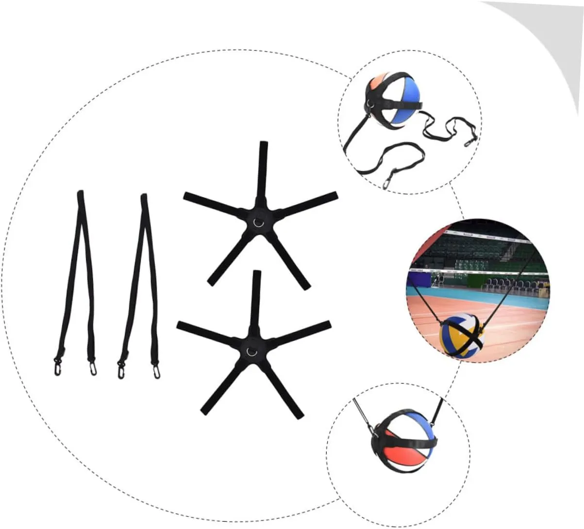 Practice Tool POPETPOP Bounce Trainer Indoor Training quest Aid Practical Training Aid Adjustable Exercising Buckle 