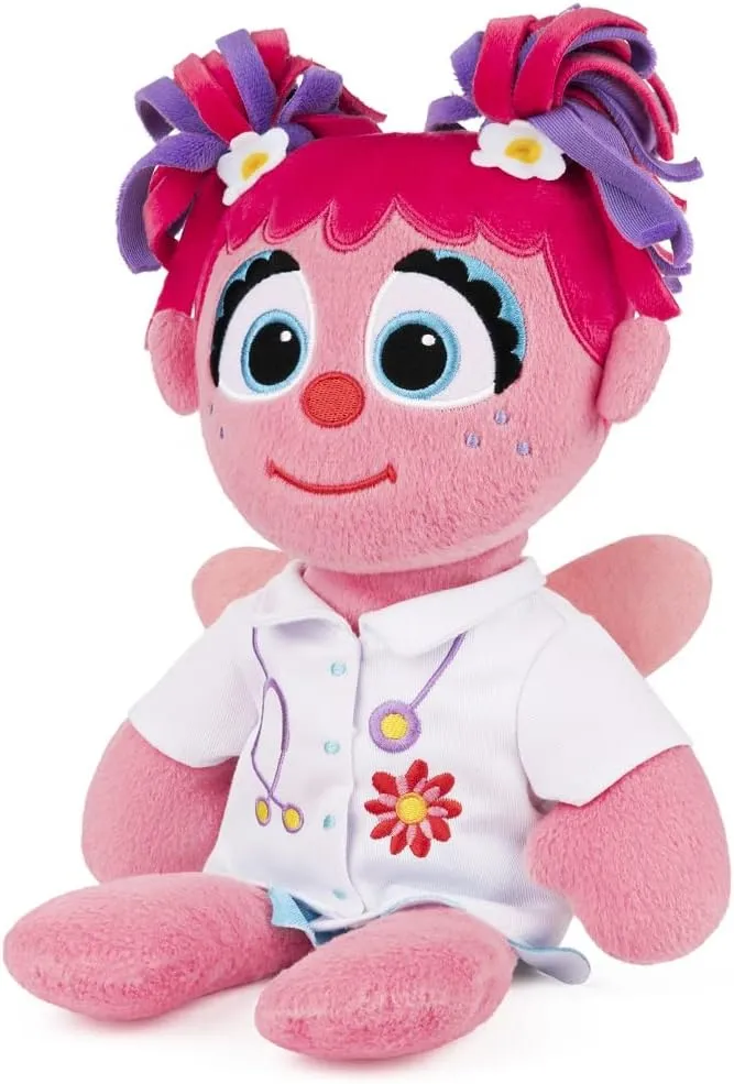 Premium Plush Toy for Ages 1 & Up, outstanding criterion panel liberate Pink/White, 13�� GUND Sesame Street Official Doctor Abby Cadabby Muppet Plush, 
