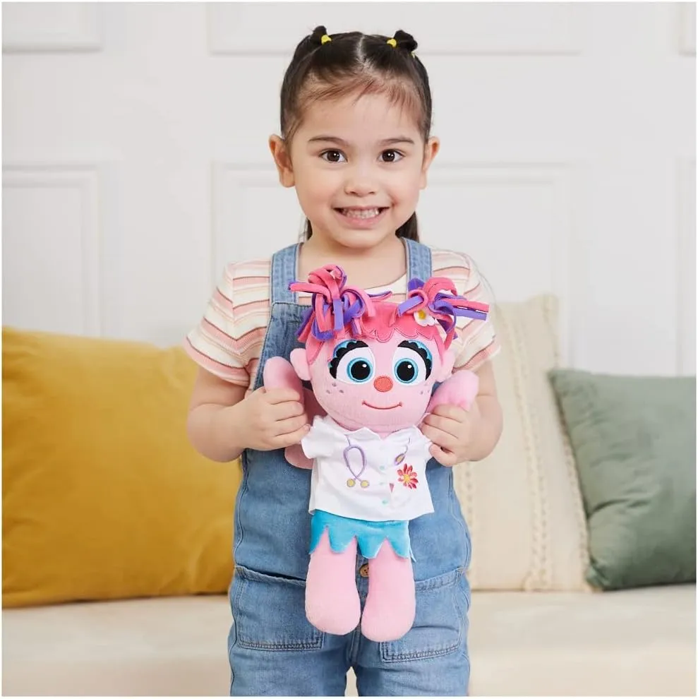 Premium Plush Toy for Ages 1 & Up, outstanding criterion panel liberate Pink/White, 13�� GUND Sesame Street Official Doctor Abby Cadabby Muppet Plush, 