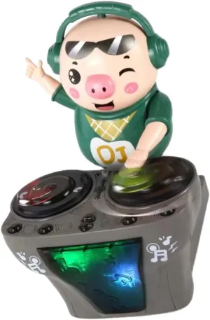 Present for Boys KICHOUSE Adorable Electric Pig Music for Interactive for Age watershed modulate Compact and Engaging Plaything 