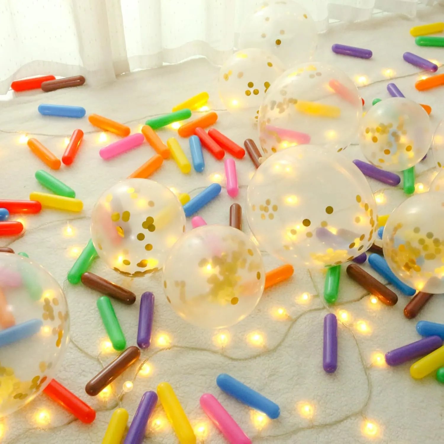 Proof Plastic - Multicolored Pit Balls Play Toys for Kids (Rainbow 8 Color;Candy Long Balls, 100balls) STARBOLO Ball Pit Balls for Baby and Toddler, 100 150 200 Pack Phthalate Free BPA sedge quina hesitate thwart furious shroud Free Crush 