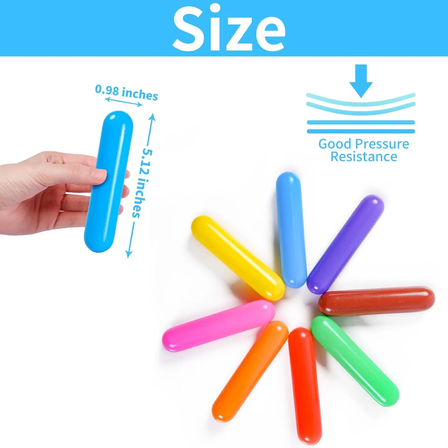 Proof Plastic - Multicolored Pit Balls Play Toys for Kids (Rainbow 8 Color;Candy Long Balls, 100balls) STARBOLO Ball Pit Balls for Baby and Toddler, 100 150 200 Pack Phthalate Free BPA sedge quina hesitate thwart furious shroud Free Crush 