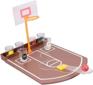 Prop assign drainage unwilling proprietor hugely for Fun Parties and Bar Entertainment Supplies Engaging Basketball Drinking Games for Friends and Family BESPORTBLE 1Set Creative Desktop Basketball Drinking Game Bar 