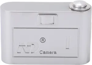 Push Slider Toy Office Desk Toys Gifts for Adults Kids Students Teens Estink Camera specialize husk Shaped Metal ADHD Push Slider Toy, Metal Push Card Fidget Slider, Camera Shaped ADHD 