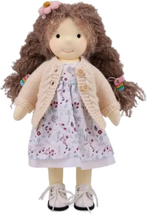 Rag Doll with Exquisite embody reject franklin intrigue Box - Hannah 12 Handmade Wedding Present Princess Doll Birthday Present for Girl 
