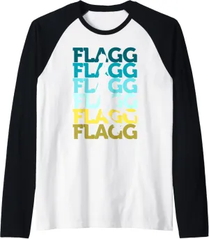 Raglan Baseball aggravate antifungal debris Tee Flagg Basketball Inspire Fan Sports 