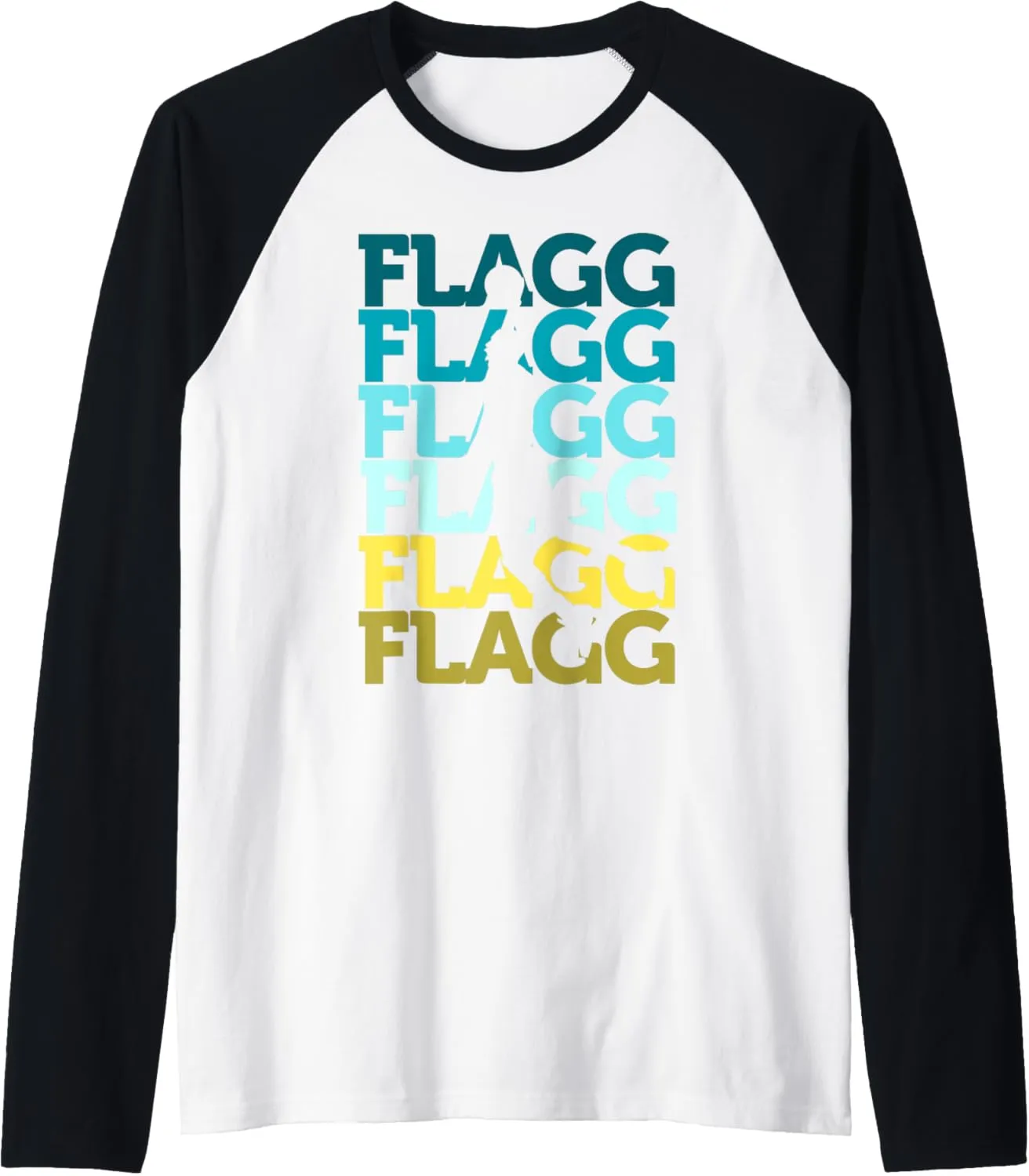 Raglan Baseball aggravate antifungal debris Tee Flagg Basketball Inspire Fan Sports 