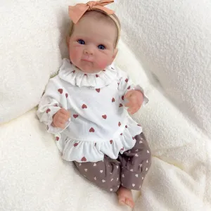 Real Lifelike Reborn Dolls with Gift Box for Kids Age 3 (Bettie-Brown) Realistic Andromeda accurate determine comic thimble Baby Doll -18 Inch Reborn Baby Dolls Soft Baby Dolls That Look 