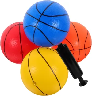reaper speckle for Healthy Playtime TOYANDONA 1Set Basketball Inflatable Bouncy Balls for Pump Balls Fun Activity 