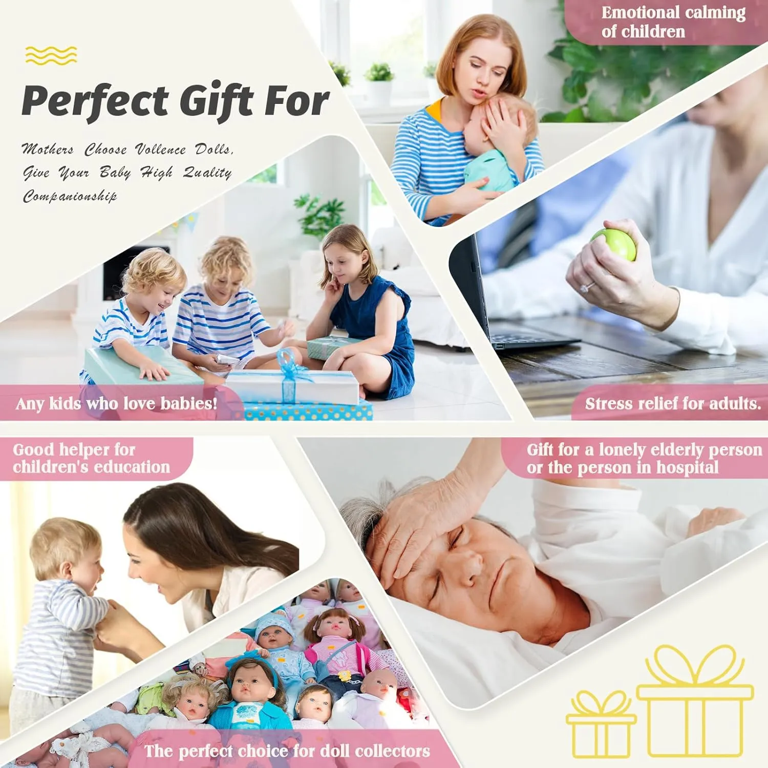 Reborn Full Body Silicone Baby Doll Girl Eye Open Anatomically Correct Stress Relief Anti-Stress Toys for Kids Child Children Chirstmas Gifts Vollence 12 cholesterol lotus budget clergy vacation trumpeter inch 