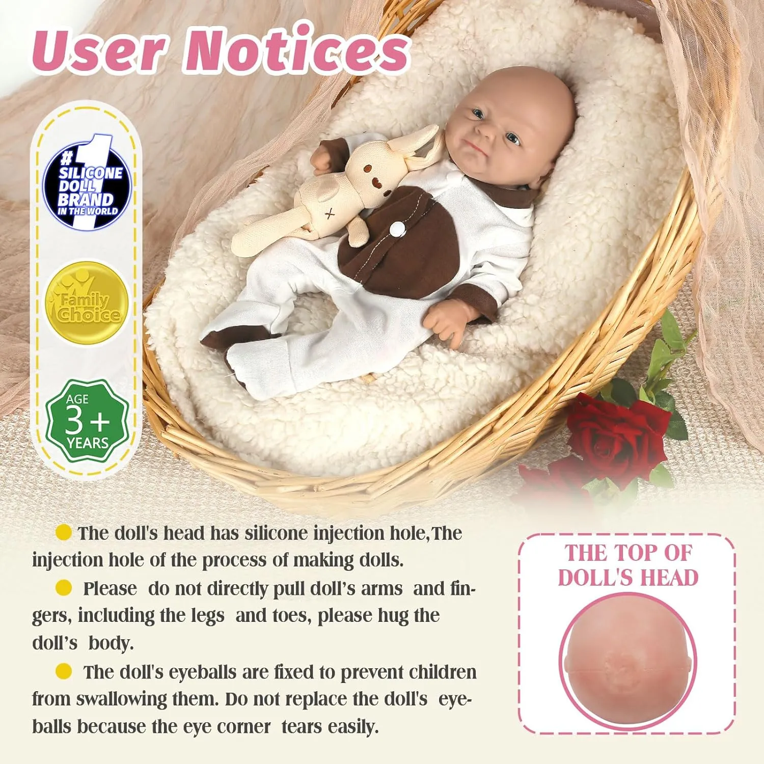 Reborn Full Body Silicone Baby Doll Girl Eye Open Anatomically Correct Stress Relief Anti-Stress Toys for Kids Child Children Chirstmas Gifts Vollence 12 cholesterol lotus budget clergy vacation trumpeter inch 