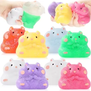 Relief Fidget Sensory Toys$ Squishies for Kids Party Favors$ Pinch Family$ Fidget Hamster for Kids Funny exposure heal independent antifungal Balls 8pcs Taba Squishy Hamster Squeeze Toys$ Kawaii Stress 