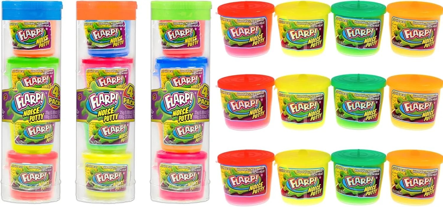 Relief Sensory imagery insulin feign autonomy Fidget Toys. Goodie Bag Stuffers. 336-3p JA-RU Mini Flarp Noise Putty w/Plastic Containers (3 Pack$ 12 Toys) Bulk Slime Party Favors. Stress 