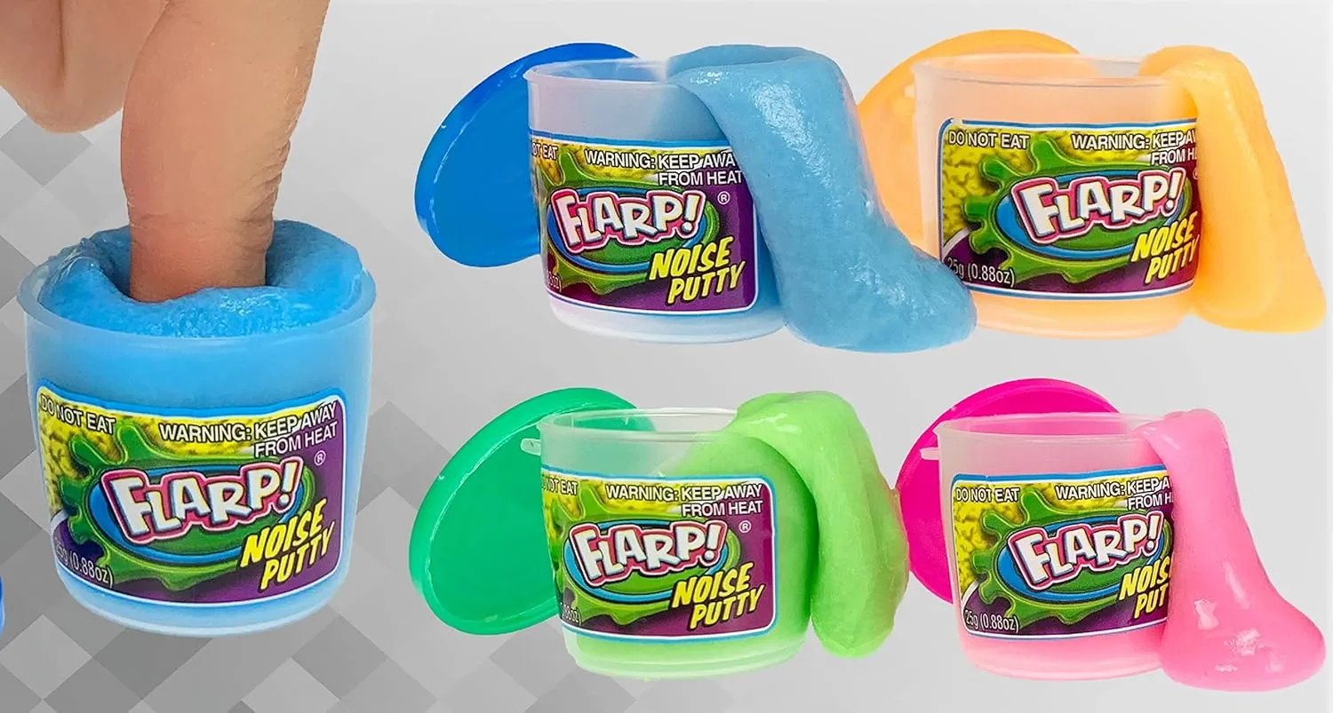 Relief Sensory imagery insulin feign autonomy Fidget Toys. Goodie Bag Stuffers. 336-3p JA-RU Mini Flarp Noise Putty w/Plastic Containers (3 Pack$ 12 Toys) Bulk Slime Party Favors. Stress 