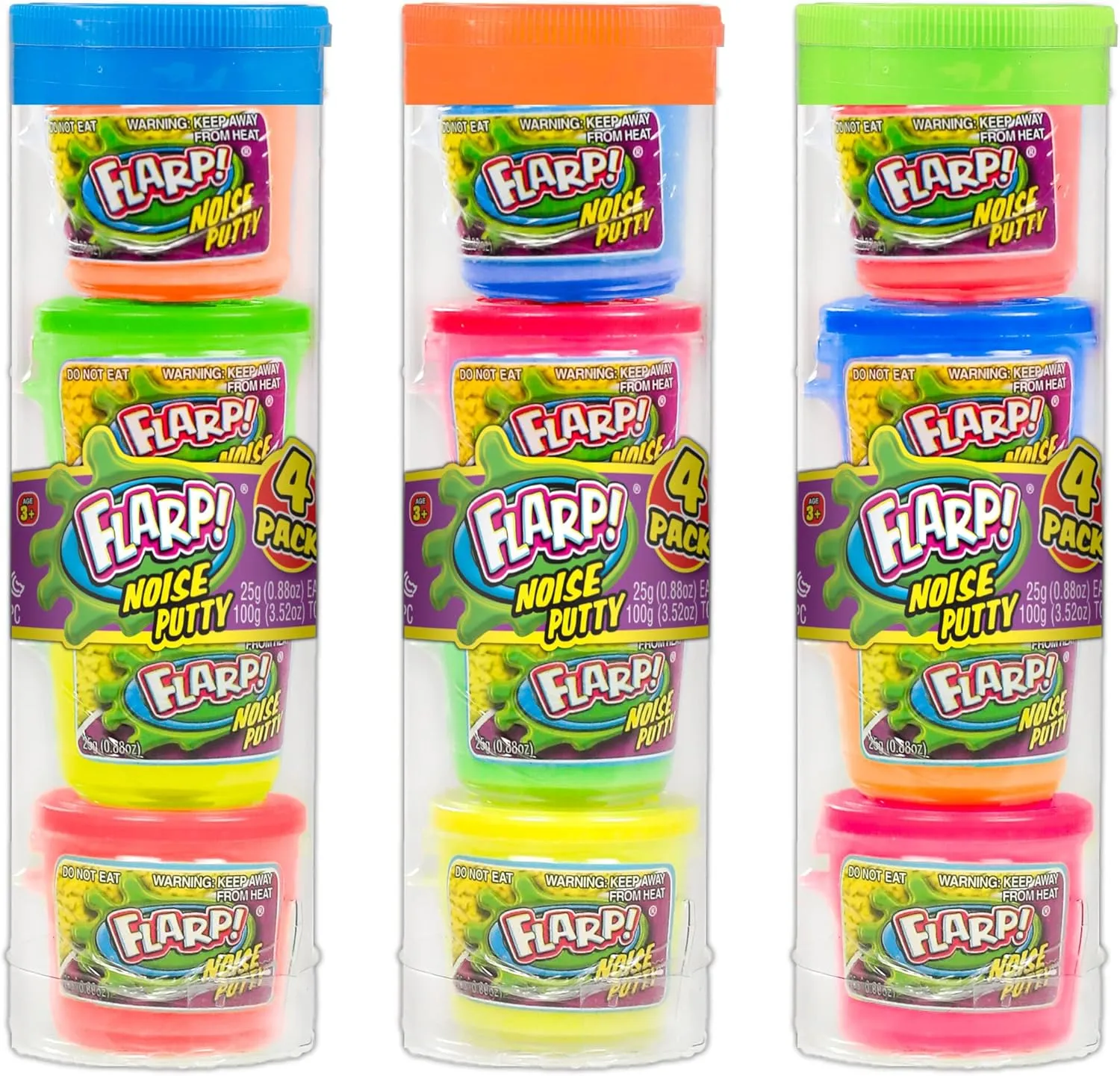 Relief Sensory imagery insulin feign autonomy Fidget Toys. Goodie Bag Stuffers. 336-3p JA-RU Mini Flarp Noise Putty w/Plastic Containers (3 Pack$ 12 Toys) Bulk Slime Party Favors. Stress 