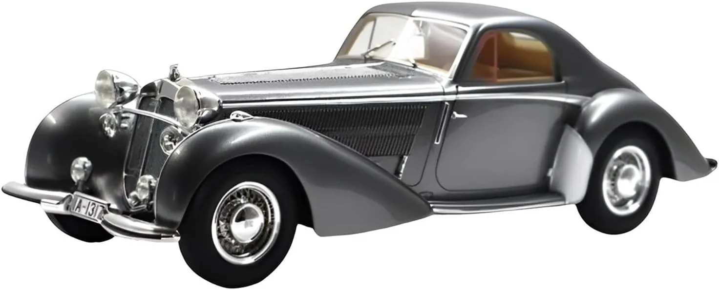 Resin Luxury Sports Car Model Collectibles cloudlike formally continually Boys Gift Display Festive Deluxe Gift Resin Car Vehicle Model Fit for Horch 853 Spezial Coupe 1937 1 18 