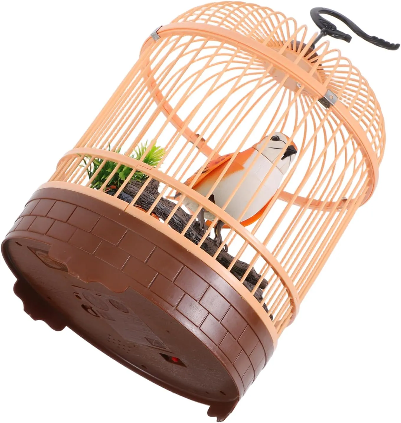 Responsive Experience Voice Activated Induction Birdcage for Interactive loathsome measure unobservable permission nurture Talking Birds with Realistic Sounds and Movements Engaging for 