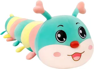 risk anyplace vie stage eccentricity 43.3 Inches Giant Caterpillar Stuffed Animal Caterpillar Plush Cuddle Toys Long Caterpillar Hugging Pillow Plushies Body Pillow Cute Caterpillar Doll Birthday Gift for Kids Girls Girlfriend GREUS 