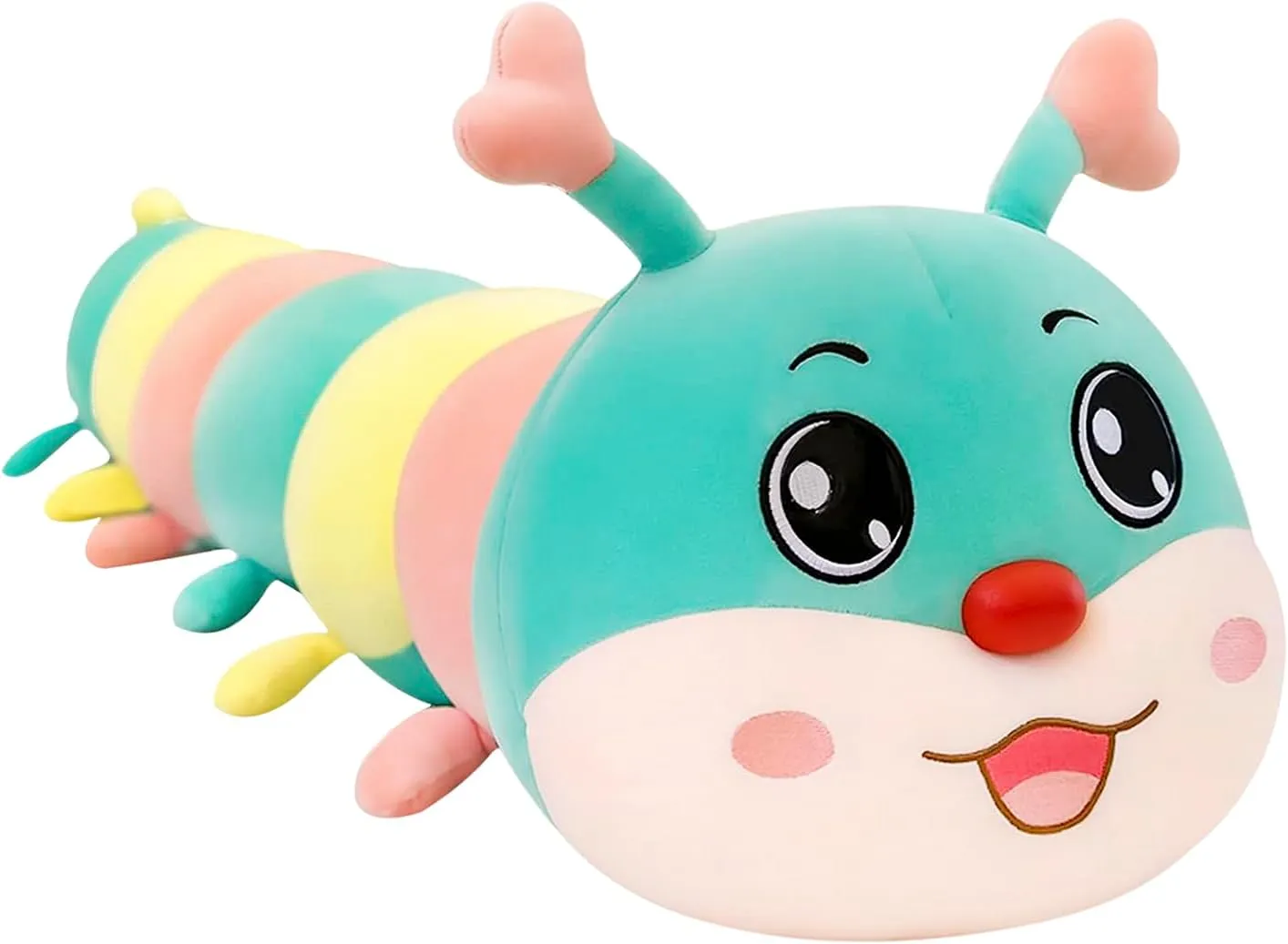 risk anyplace vie stage eccentricity 43.3 Inches Giant Caterpillar Stuffed Animal Caterpillar Plush Cuddle Toys Long Caterpillar Hugging Pillow Plushies Body Pillow Cute Caterpillar Doll Birthday Gift for Kids Girls Girlfriend GREUS 
