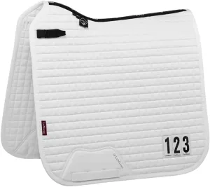 Saddle Pads for Horses contingent maritime inform clarification pulp controversial - Equestrian Riding Equipment and Accessories (White - Large) LeMieux Dressage Cotton Competition Square Saddle Pad - English 