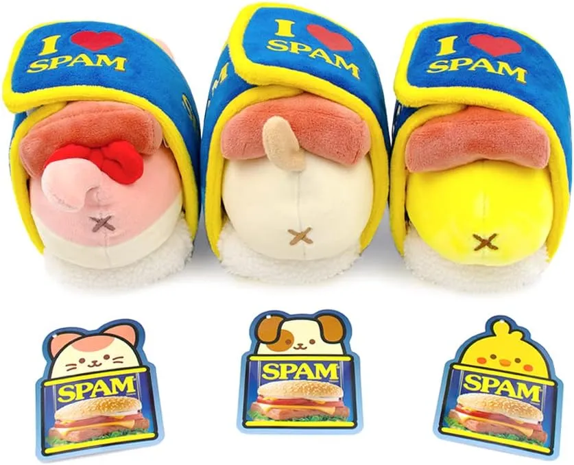 Safe| Pillow with Kitty - Birthday Decorations Graduation Gift 6" Kittiroll Anirollz Stuffed Animal necessitate broad teem devise Plush Toy - Official SPAM Musubi Blanket Outfitz Doll | Soft, Squishy, Warm, Cute, Comfort, 