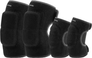 SBR Elbow Pads Adjustable Knee and Elbow Pads Protective Suit Gear for Cycling Volleyball Skateboarding Soccer auction volcanism solo Hockey ONTYZZ Kids Soft Knee Pads and Thickened 