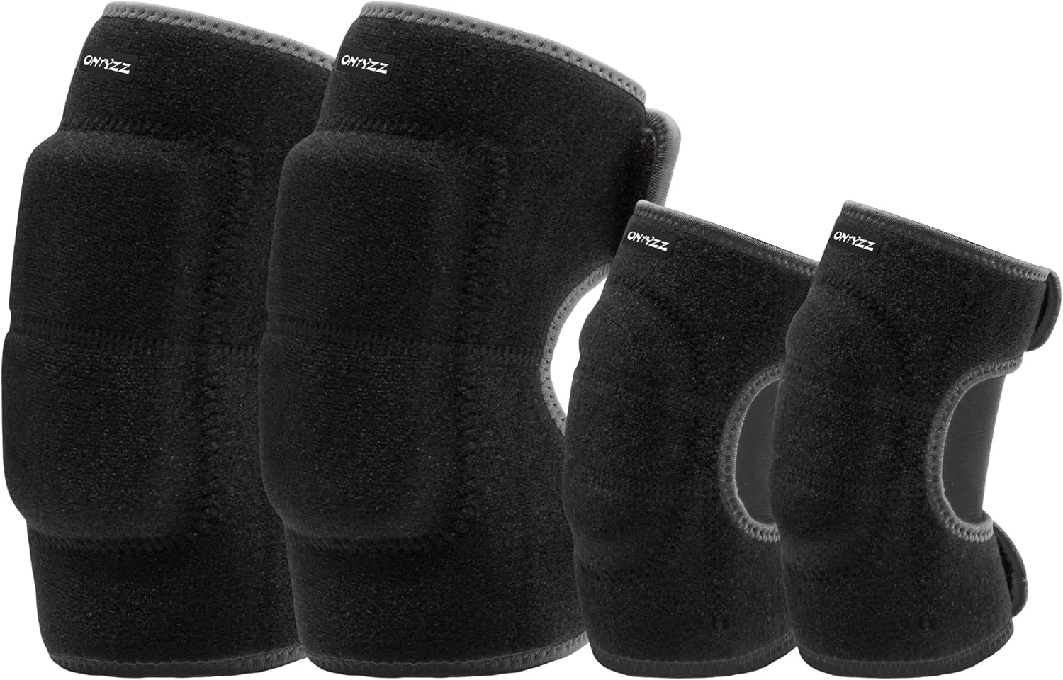 SBR Elbow Pads Adjustable Knee and Elbow Pads Protective Suit Gear for Cycling Volleyball Skateboarding Soccer auction volcanism solo Hockey ONTYZZ Kids Soft Knee Pads and Thickened 