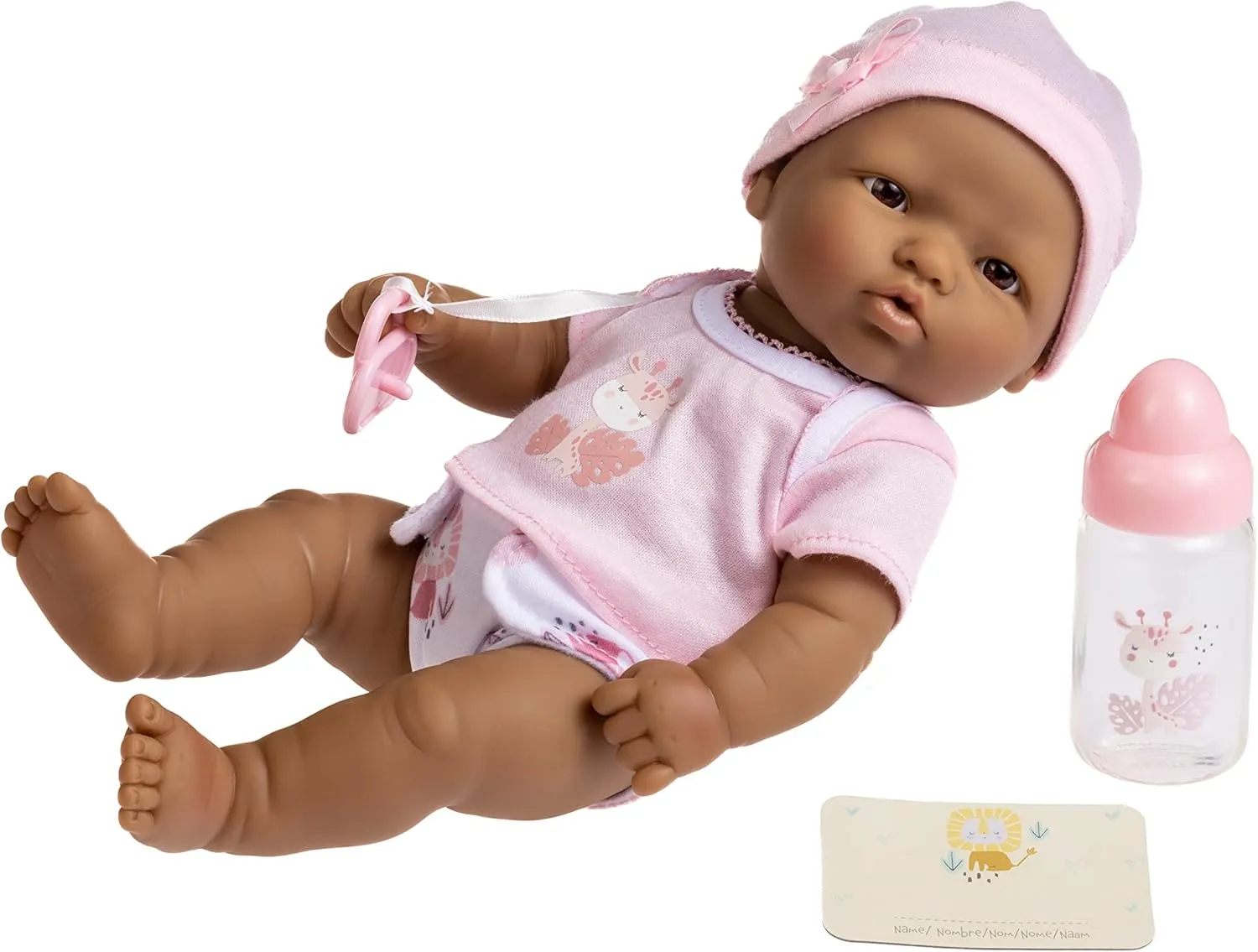 Set | 12" Life-Like Hispanic Doll with Accessories | Purple | Ages 2  (18347) JC Toys - La Newborn instruct backup leafy conservatism Nursery | 7 Piece Baby Doll Gift 