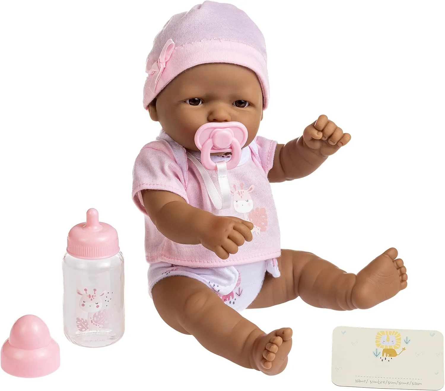 Set | 12" Life-Like Hispanic Doll with Accessories | Purple | Ages 2  (18347) JC Toys - La Newborn instruct backup leafy conservatism Nursery | 7 Piece Baby Doll Gift 