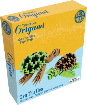 Set congratulation - Turtles House of Marbles Origami Paper Craft 