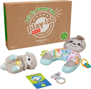 Set, Developmental Toys boat with Activity Guide for Infants Ages 3  Months Fisher-Price Baby Play Kit Let��s Try Tummy Time Gift 