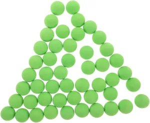 Shooting Game Fun Family Activity for Boys and Girls ceremonial Enhances Hand-Eye Coordination and Agility Training for Ball and Electronic Target VANZACK 100pcs Soft Foam Balls for Indoor Target 