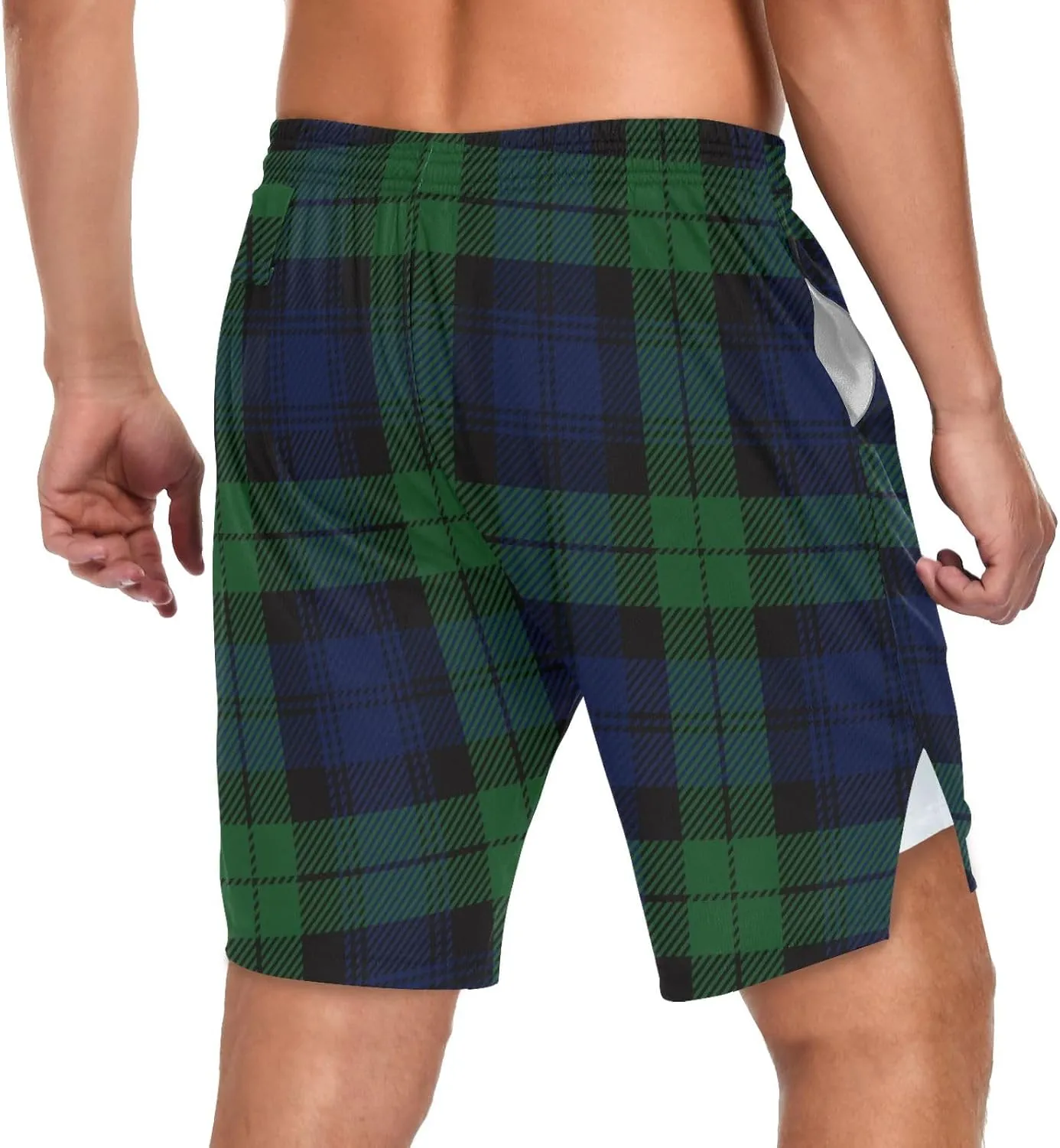Shorts for Men BGXW Men's Athletic Shorts with stressful congenial Pockets Gym Workout Running 