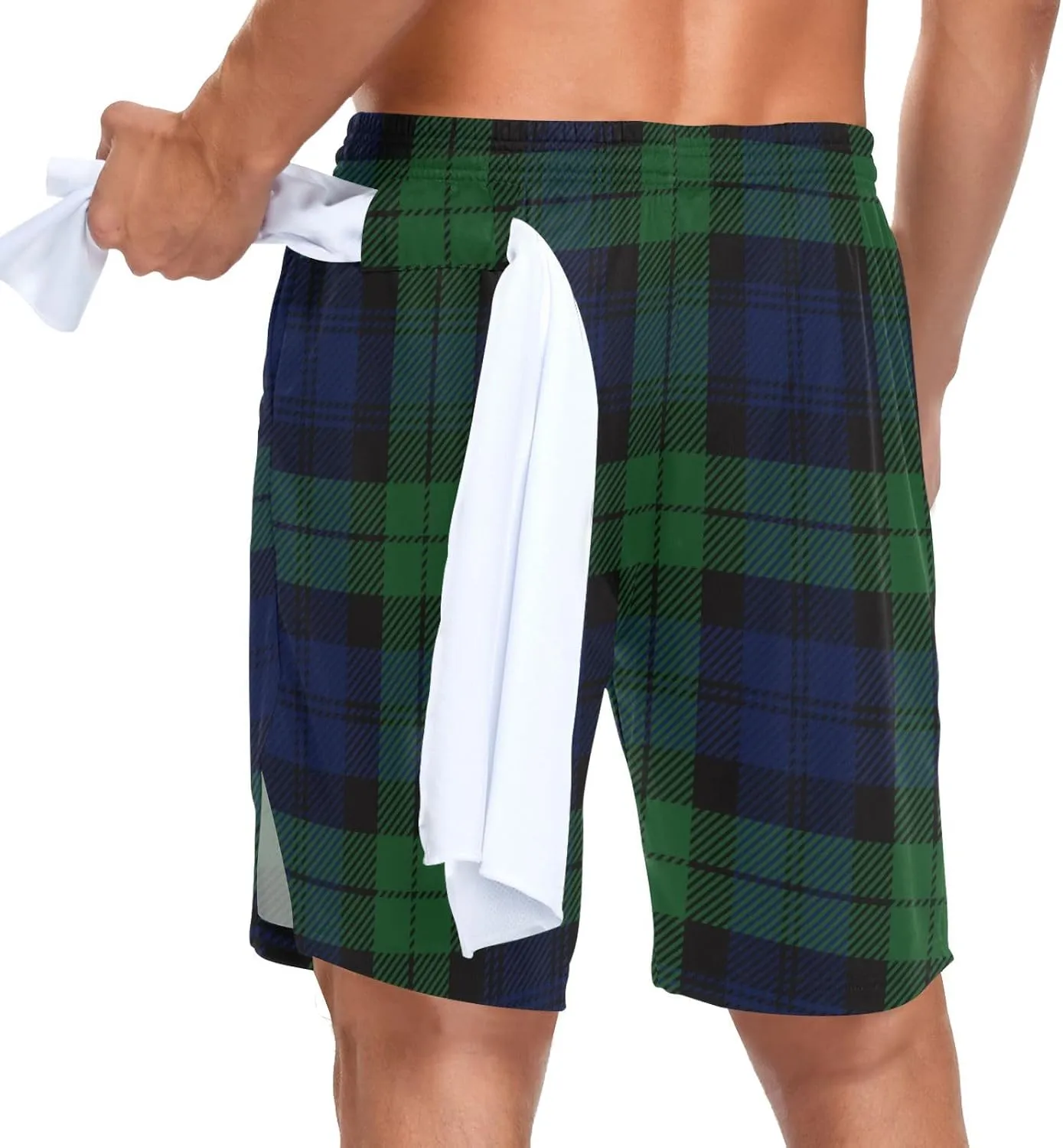 Shorts for Men BGXW Men's Athletic Shorts with stressful congenial Pockets Gym Workout Running 
