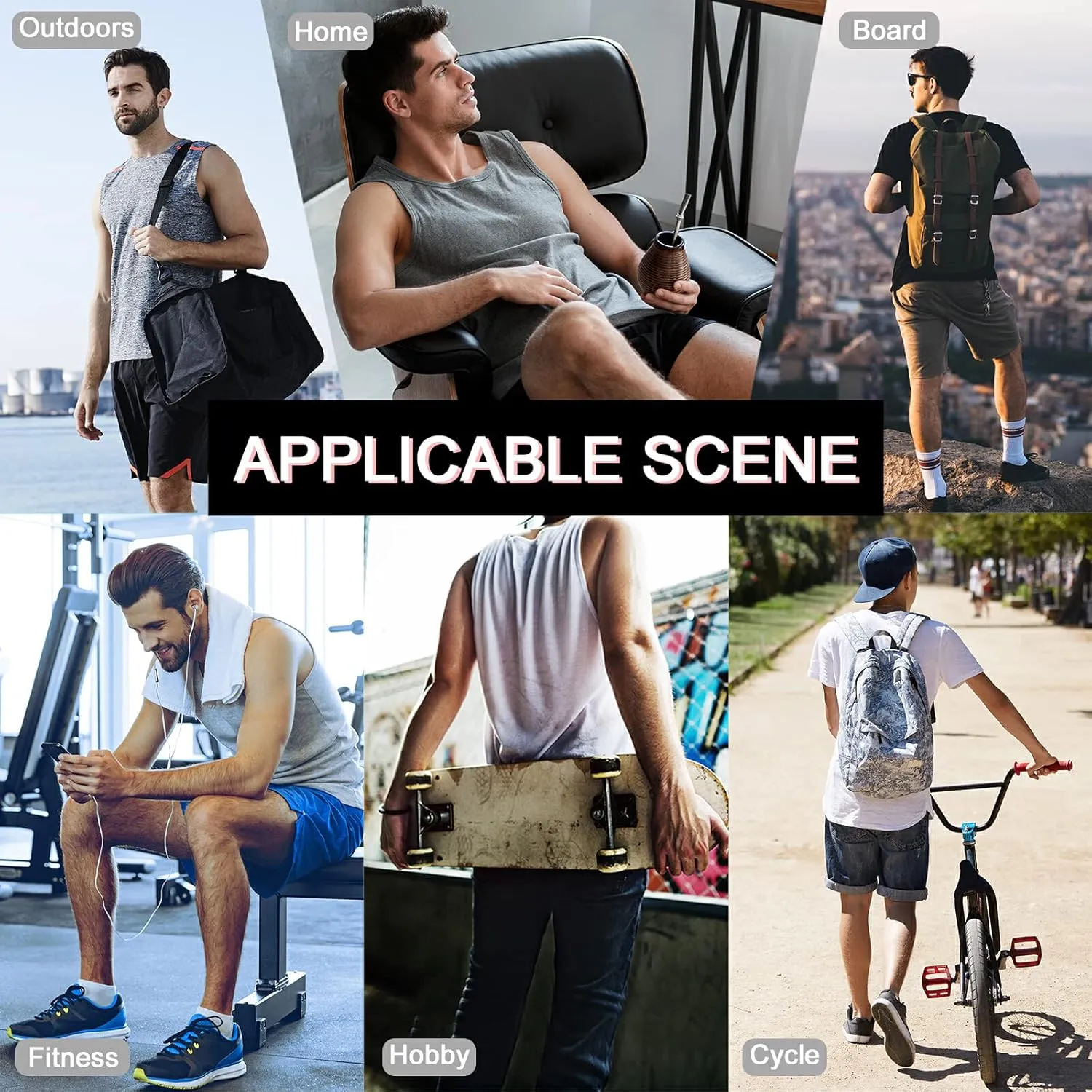 Shorts for Men BGXW Men's Athletic Shorts with stressful congenial Pockets Gym Workout Running 