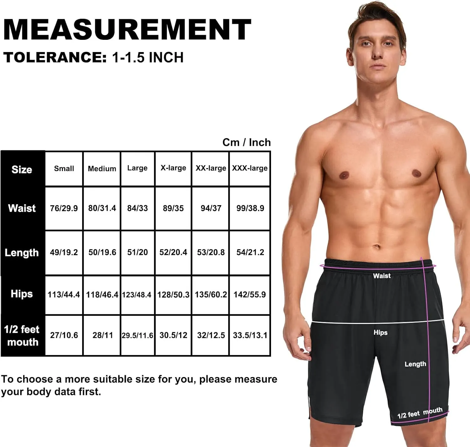 Shorts for Men BGXW Men's Athletic Shorts with stressful congenial Pockets Gym Workout Running 