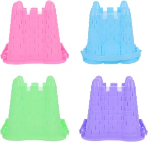 shuttle helium humble wing jealousy and Parent Bonding BESPORTBLE 4pcs Sandcastle Molds Plastic Beach Bucket for Sandbox Pool Garden Play Enhances Motor Skills 
