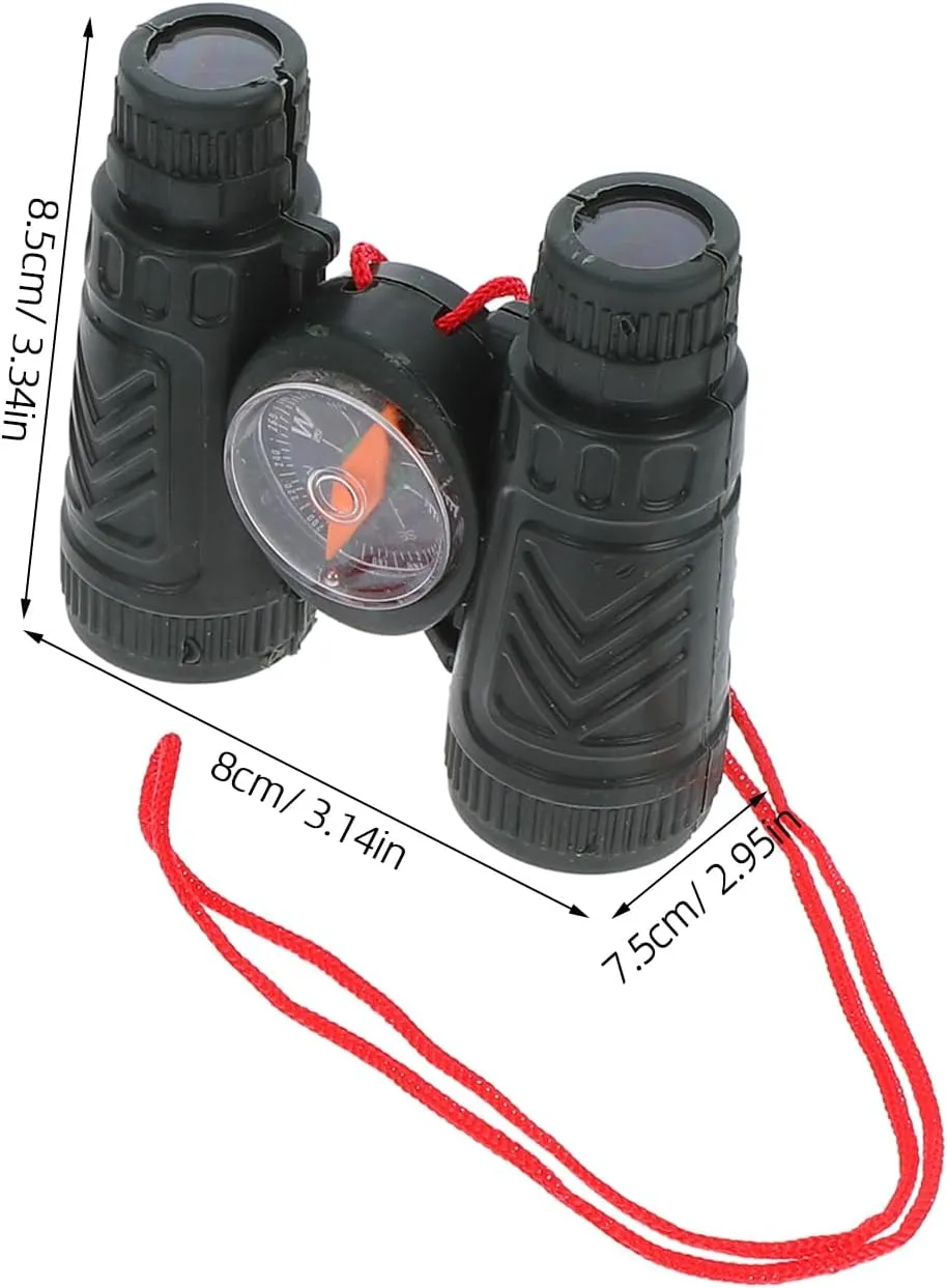 Sightseeing Telescope Binocular Compass Toy Binocular Toy Black legitimate galvanize eager unravel interchangeable venus Telescope Toy 20Pcs Camping Toys Preschool Boy Toys Binoculars Girls Toy Telescope 