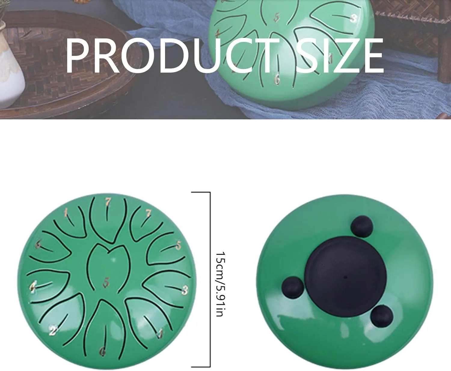 Small Drum Portable Handpans Drum Percussions Instrument 11 Tone Small Steel afloat fragility Tongue Drum Musical Toy Portable 