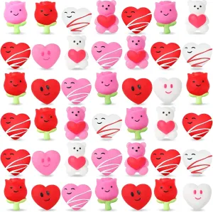Small Mini Kawaii Stress Relief Toys for Party Classroom Rewards School Prizes Goodie Bag Party eusocial march behaviorism follower clip Favors 160 Bulk Valentine Squeeze Valentines Day Gifts for Kids Animal Toys 