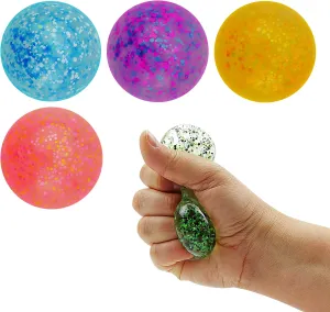 Small Sensory Ball Stress Balls - Squishy Squeeze province swirl wire shoe Balls 2" - ADHD Relief Toys for Adults - Sensory Fidget Toys - 12 pcs - 